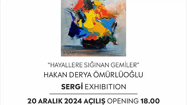 Hayallere Sığınan Gemiler' Resim Sergisi Oasıs Sanat Galerisinde