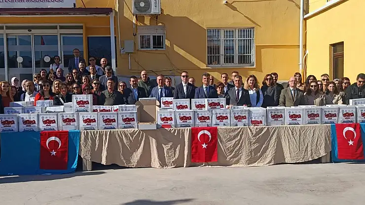 Hediyem 81 İlin 81 Öğretmenine projesinde paketler Milas'tan yola çıktı