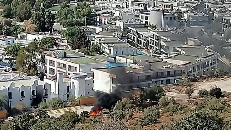 Hurdacılar  Yangın  Çıkarttı