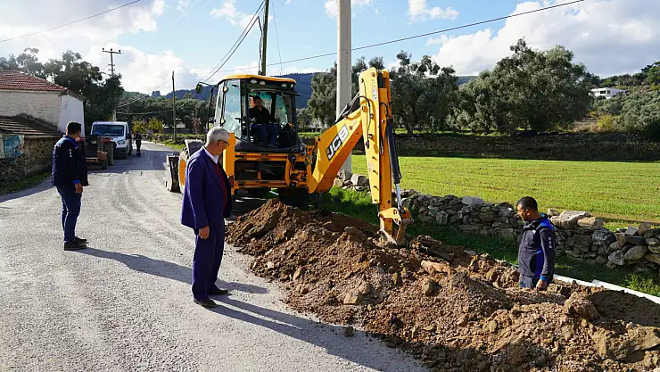 İçme suyu hattı yenileniyor