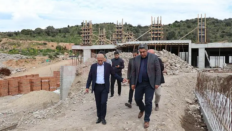 İL EMNİYET MÜDÜRÜ DİLBEROĞLU, BODRUM YENİ EMNİYET BİNASINDA İNCELEMELERDE BULUNDU