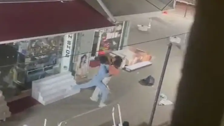 İngiliz turist kadınlar Marmaris'i birbirine kattı