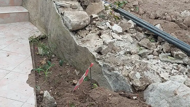 İnşaat krizi iddialar bahçeye müdahaleyi gösteriyor