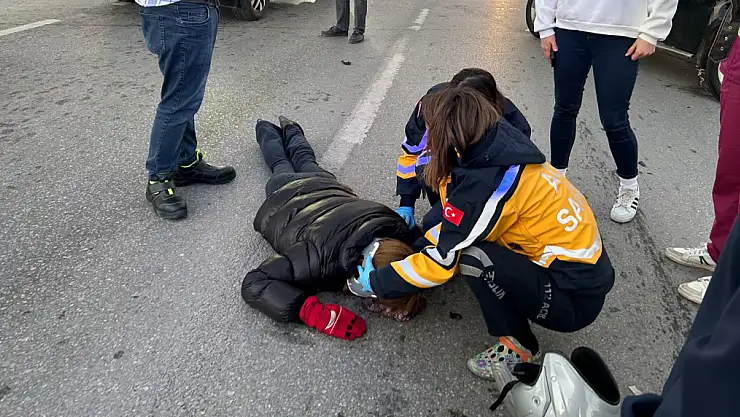 Işık İhlali Kazaya Sebep Oldu, 1 Yaralı