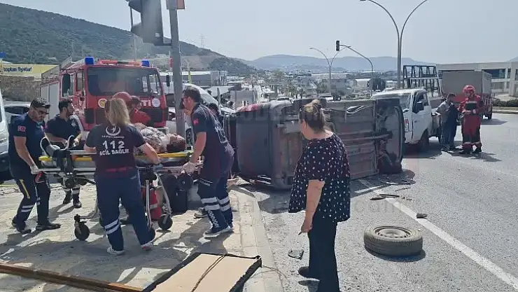 Işık İhlali Yapılan Kazada 4 Kişi Yaralandı