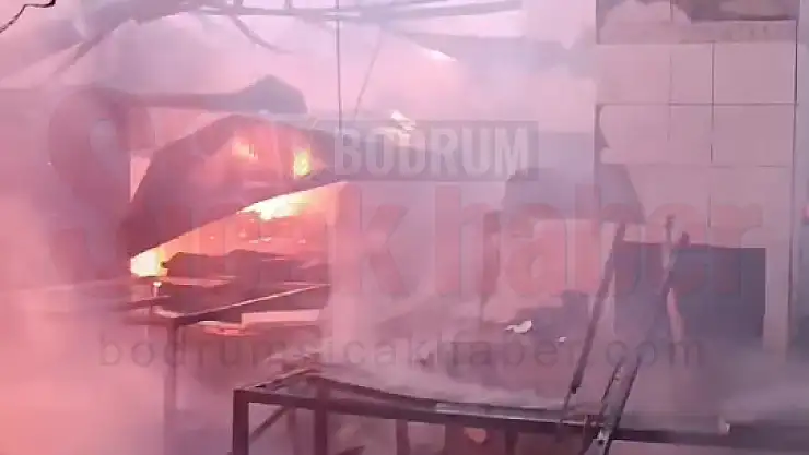İşletme Yangın Sonrası Kullanılamaz Hale Geldi