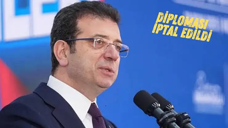 İstanbul Üniversitesi açıkladı: İmamoğlu'nun diploması iptal edildi!