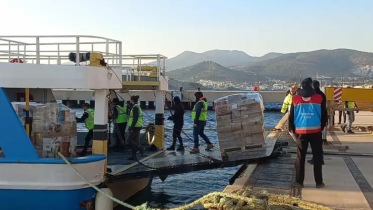 İstanköy'den Depremzedelere  Destek Geldi