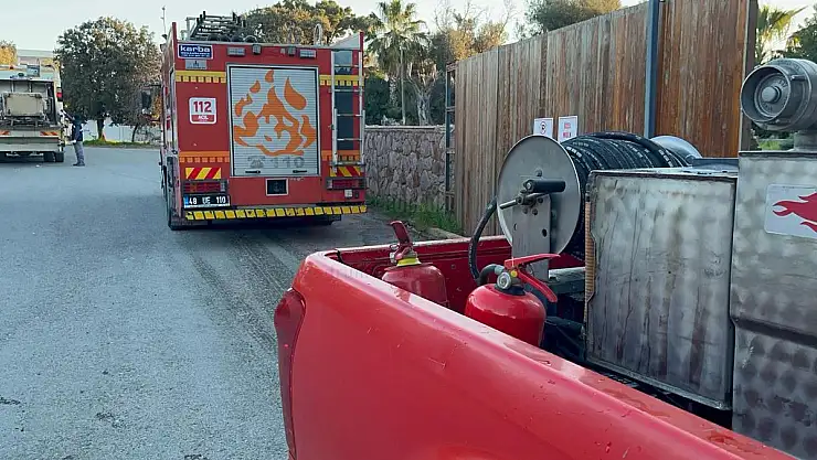 İşyerinde Çıkan Yangın Kısa Sürede Kontrol Altına Alındı