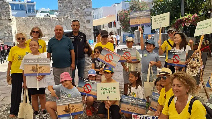 İzmarit kirliliğine dikkat çekildi !