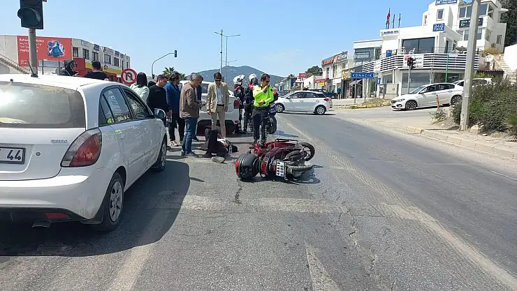 Jandarma Kavşağındaki Kazada 1 Kişi Yaralandı