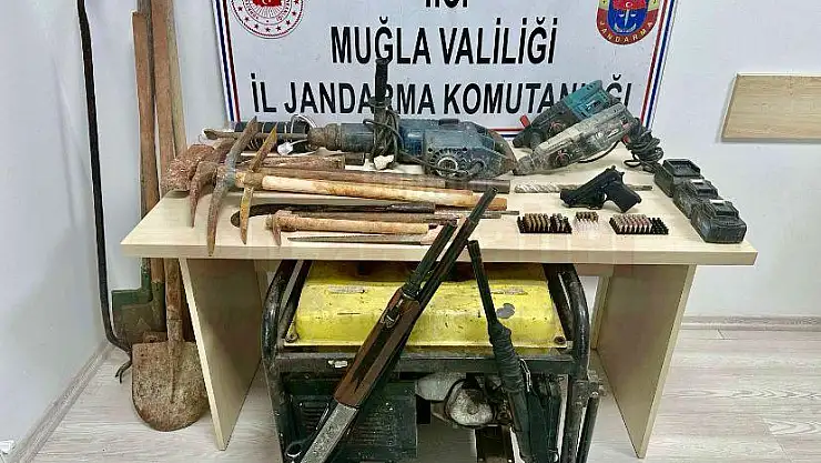 Kaçak Kazıya Operasyon