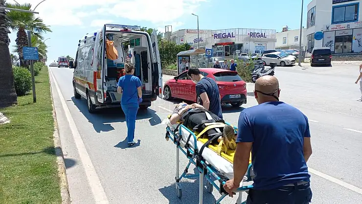 Karşıdan Karşıya Geçerken Kaza Yaptı