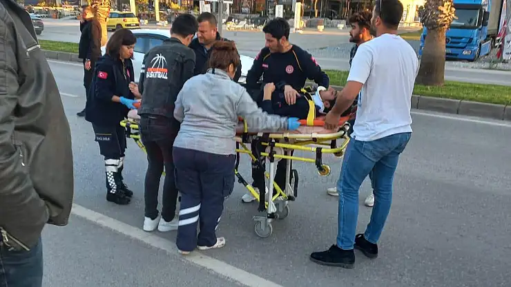 Karşıdan Karşıya Geçmek İsterken Yaralandı