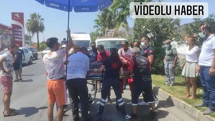 Karşıdan Karşıya Geçmek İsteyen Kadına Pikab Çarptı