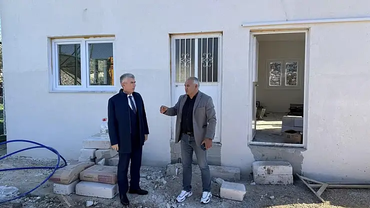 Kaymakam Ali Sırmalı'dan muhtarlıklara ve üretici kadınlara destek ziyareti