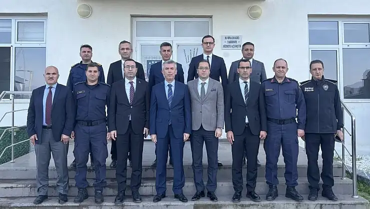 Kaymakam Ali Sırmalı'dan Jandarma Birimlerine inceleme ziyareti