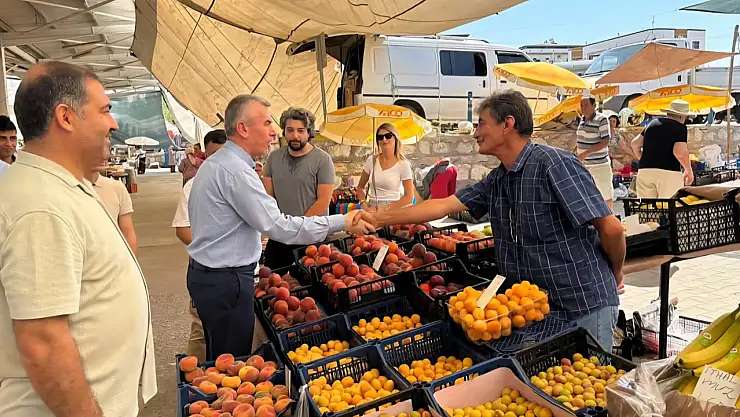 Kaymakam ali sırmalı'dan mumcular pazarı'na ziyaret