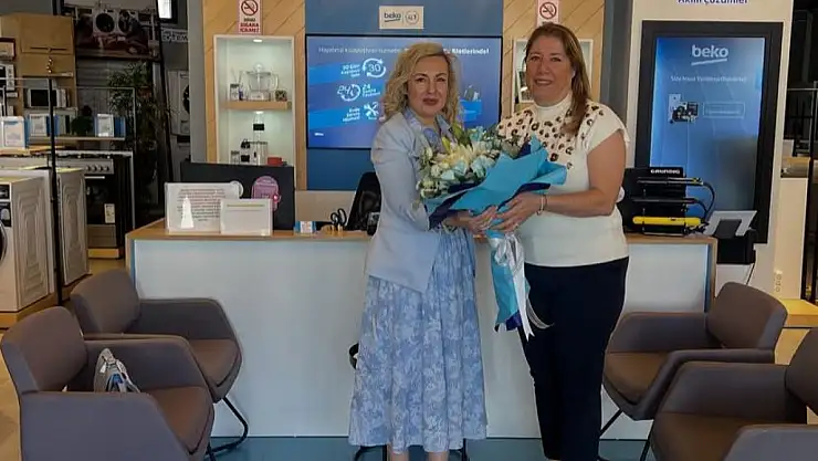 Kaymakam eşi Nuray Sırmalı'dan kadın esnafa ziyaret !