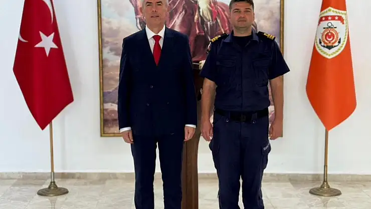 Kaymakam Sırmalı'dan Sahil Güvenlik Komutanlığı'na ziyaret