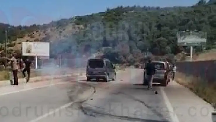 Kaza Maddi Hasarla Atlatıldı