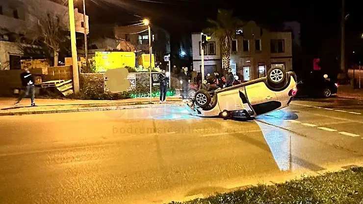 Kaza Yapan Sürücü Olay Yerinden Ayrıldı