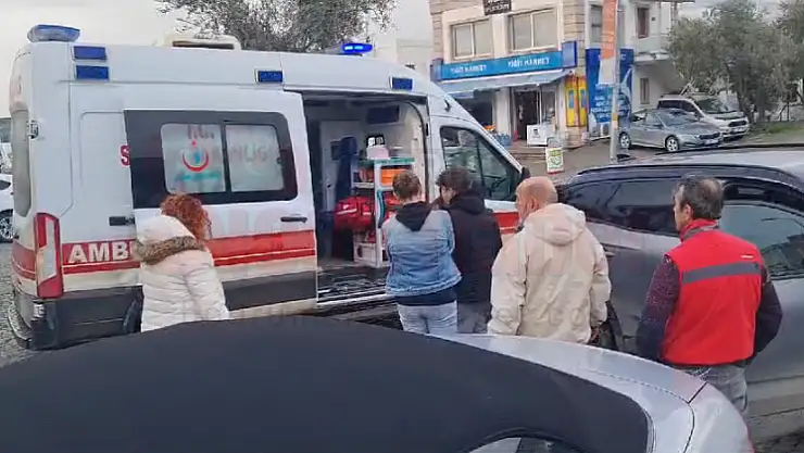 Kazada 17 Yaşındaki Genç Yaralandı