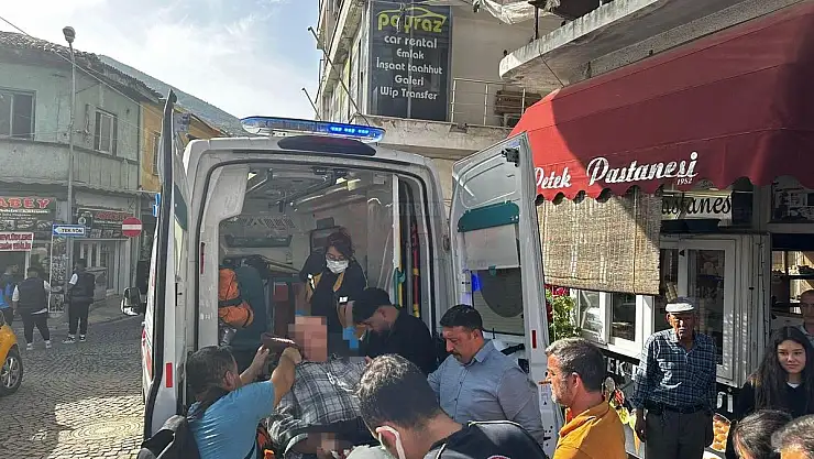 Kazada Motosiklet Sürücüsü Yaralandı