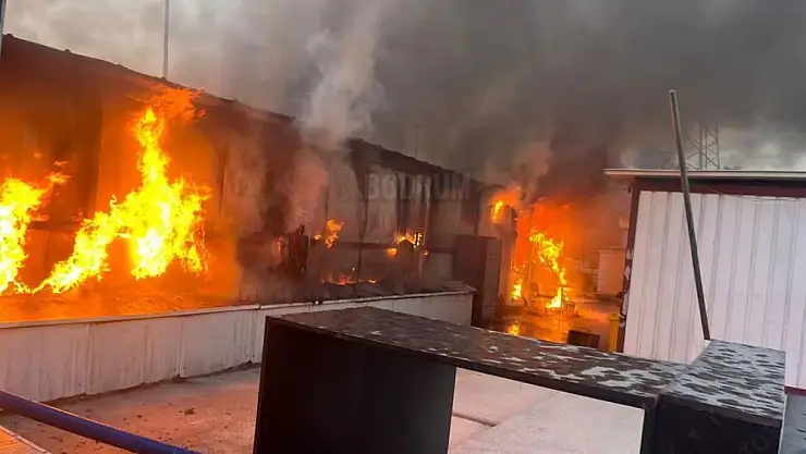 Kılıç Holdingde Korkutan Yangın