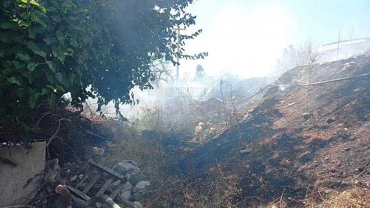 Konacık'da Korkutan Yangın!