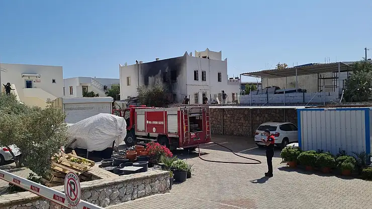 Konacık'ta Çıkan Yangın Kısa Süreli Panik Yaşattı