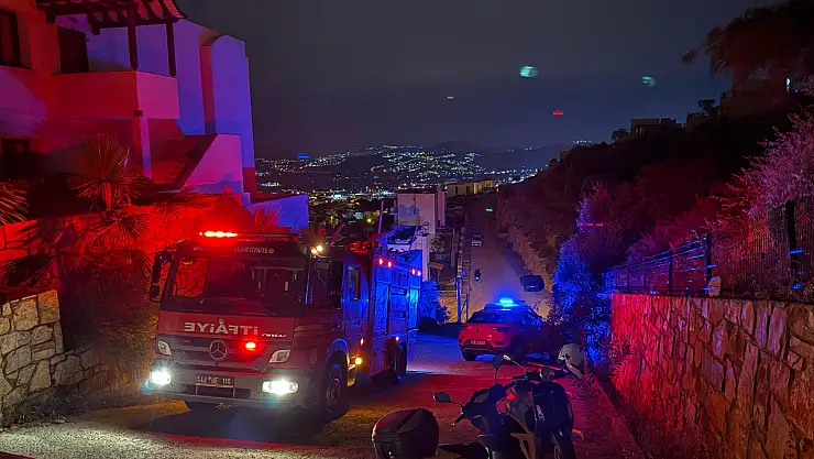 Konacıkta yangın paniği!