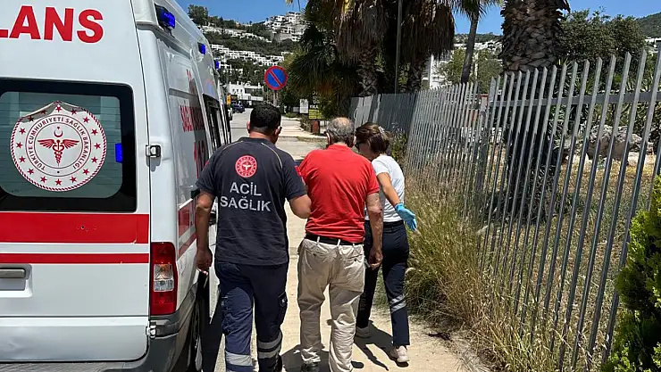 Kontrolü kaybeden sürücü yaralandı