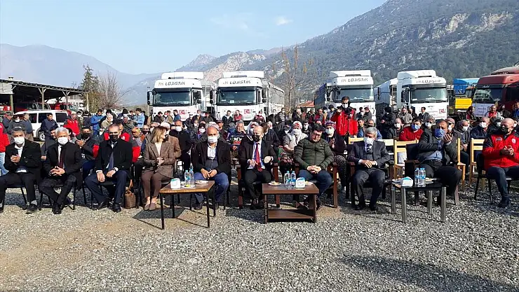 Köyceğiz'de Yangından Etkilenen Üreticilere Besi Yemi Desteği