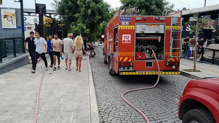 Lojman'da Çıkan Yangın Panik Yarattı