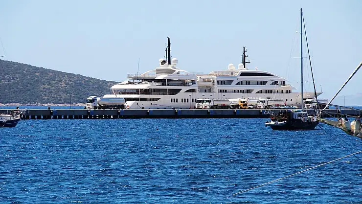 Lüks yat Dream Bodrum'da