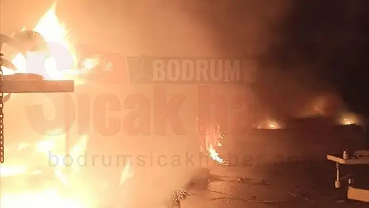 Marangoz Atölyesinde Çıkan Yangın Hasara Yol Açtı