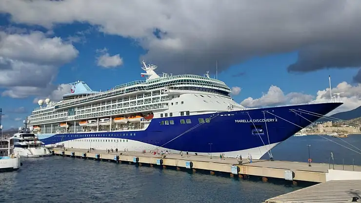 Marella discovery 2 bodrum limanı'nda !