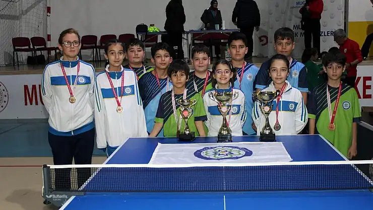 Masa Tenisi Sporcuları İl Şampiyonu Oldu