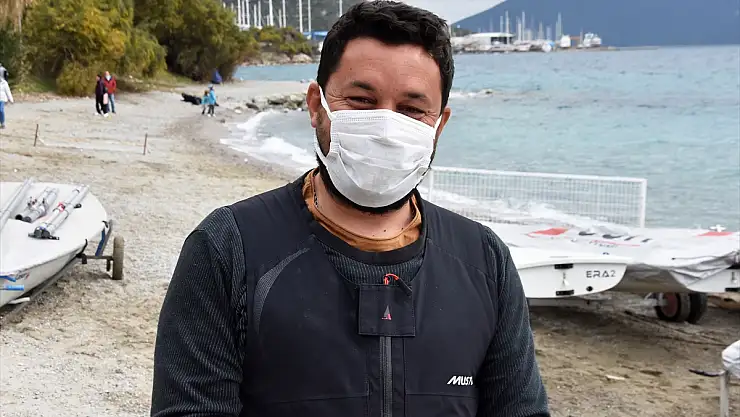 Mavi suları özleyen yelkenciler yarış heyecanı yaşadı