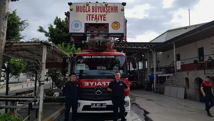 MBB İtfaiye Daire Başkanlığından Bodrum'a Araç