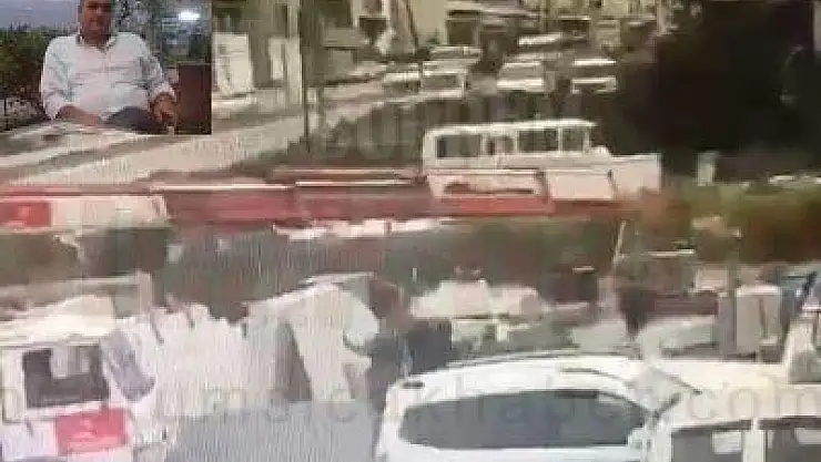 Mermer Kazasında Vefat Eden Kişinin Güvenlik Kamera Görüntüleri Meydana Çıktı