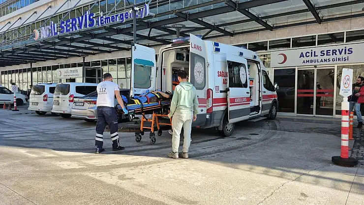 Metrelerce Yüksekten Düşüp Yaralandı