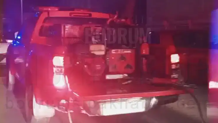 Metruk Binada Yangın Çıktı