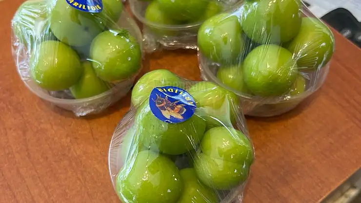 Mevsimin İlk Erikleri Tezgahta Yerini Aldı