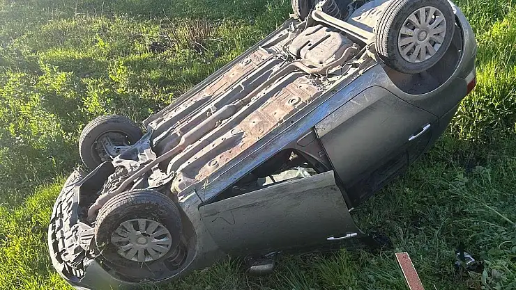 Mıcırda Kayıp Kaza Yaptı