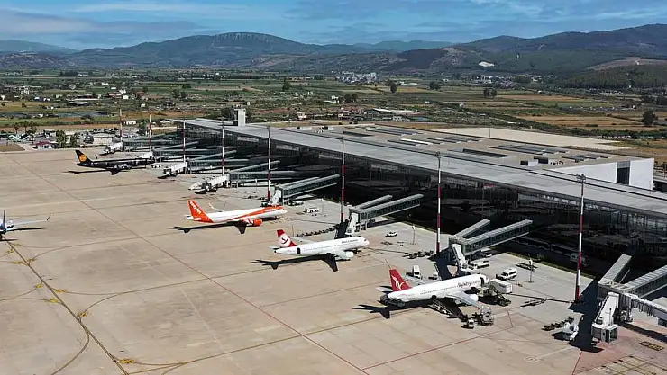 Milas-Bodrum Havalimanı 9 Ayda 3 Milyon 744 Yolcuya Hizmet Verdi