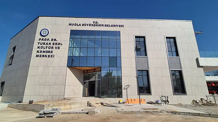 Milas Kültür Merkezi'nde sona yaklaşıldı