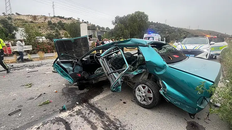 Milas-Söke Karayolunda ünlü oyuncuya kaza şoku