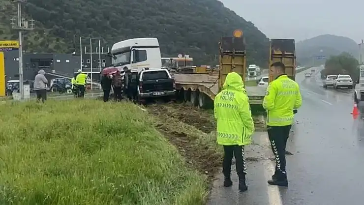 Milas-Söke Yolunda Kaza: Bir Kişi Yaralandı